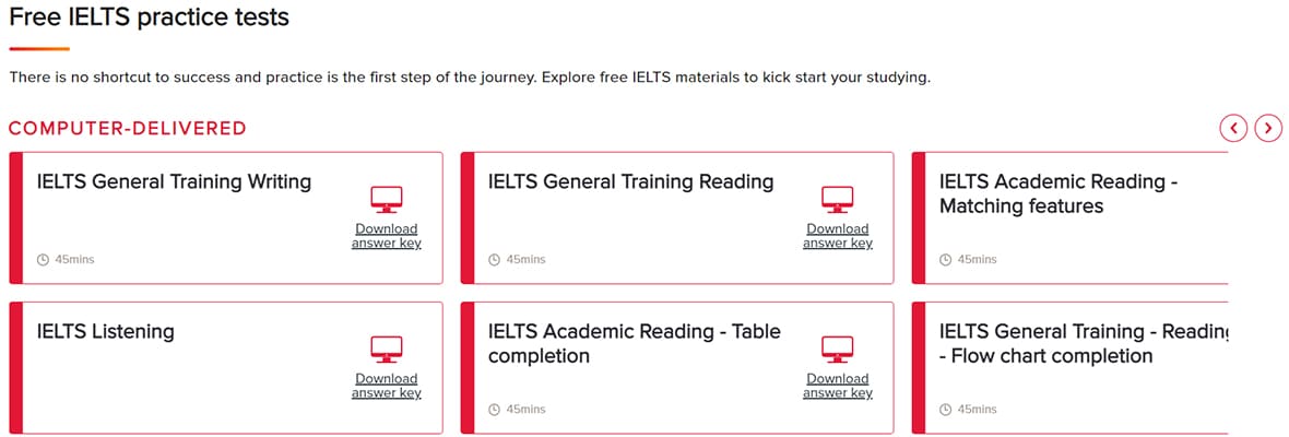 IELTS雅思真題線上